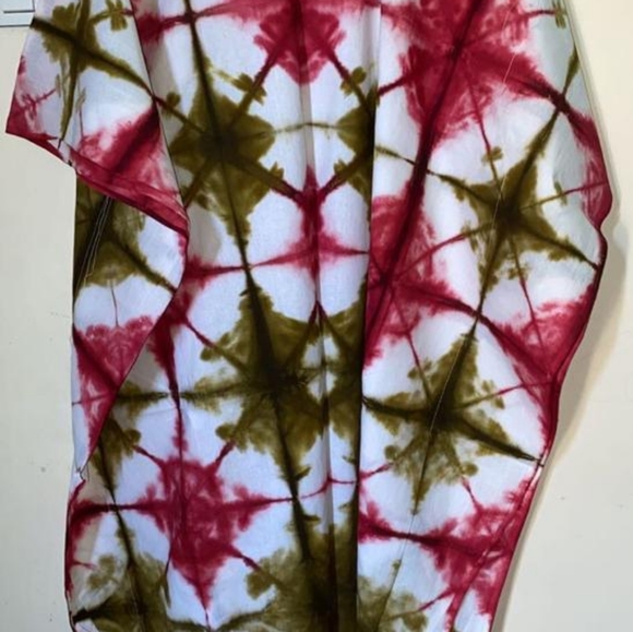 African Multicolored Boubou Dress Size standard - Picture 9 of 15